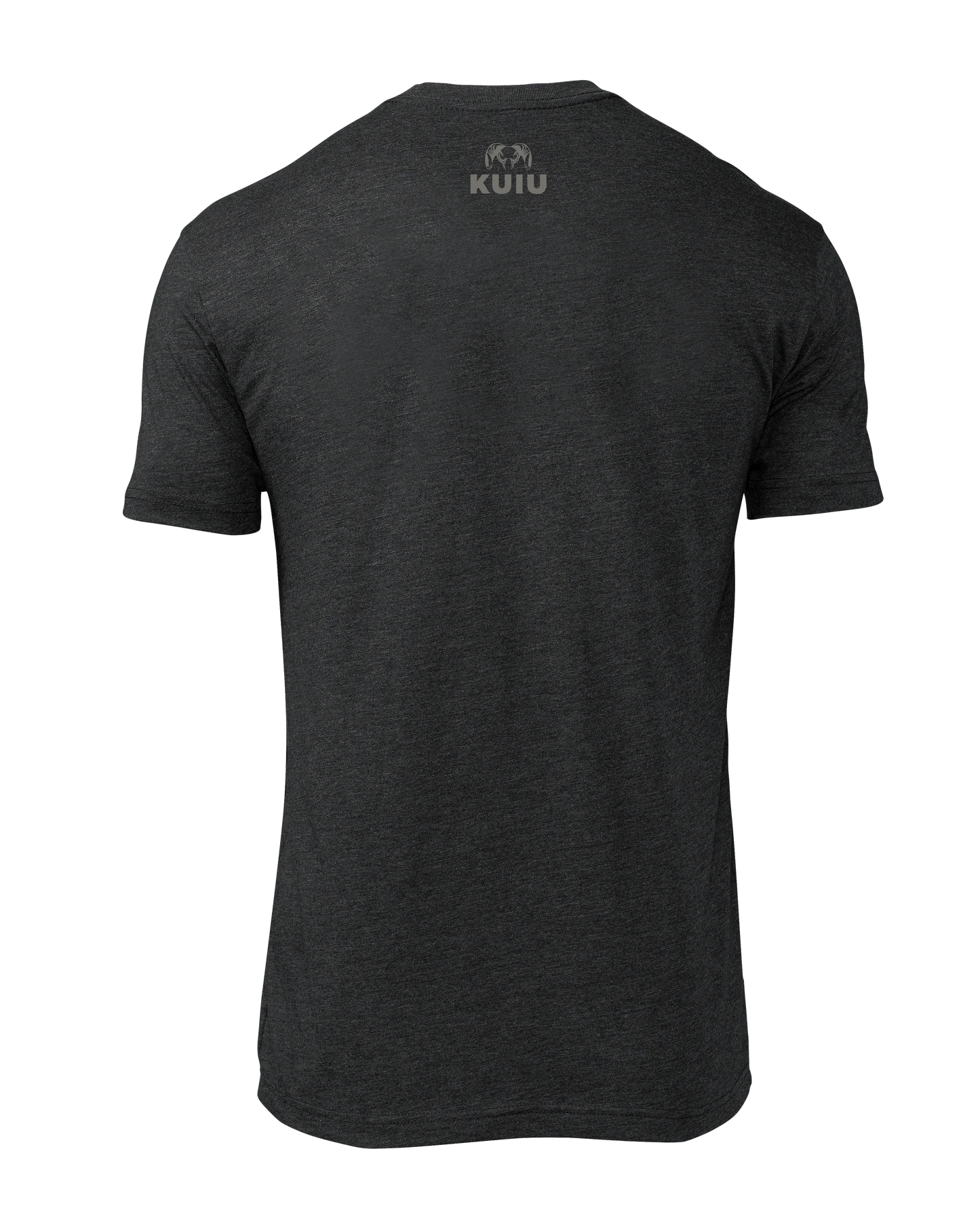 KUIU Topo Block Logo T-Shirt | Charcoal