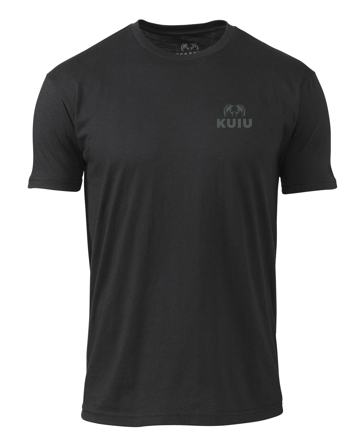 KUIU Vertical Flag Logo T-Shirt | Black