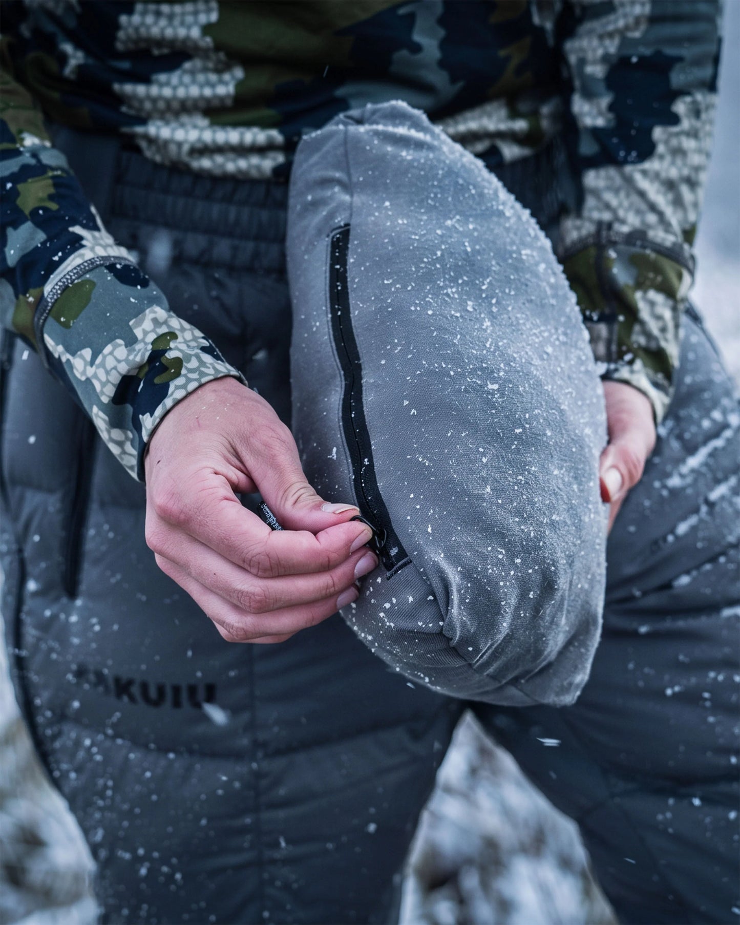 Women's Super Down PRO Hooded Jacket | Gunmetal