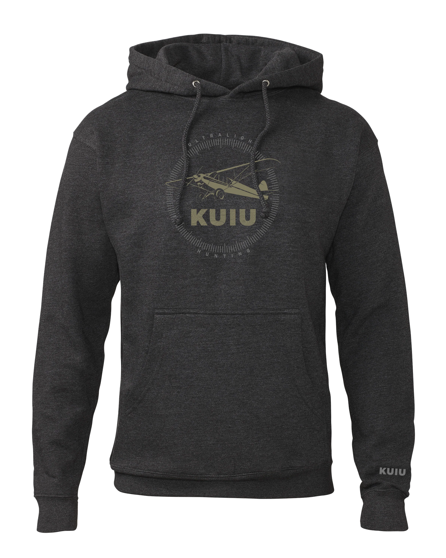 KUIU Super Cub Logo Hoodie | Charcoal