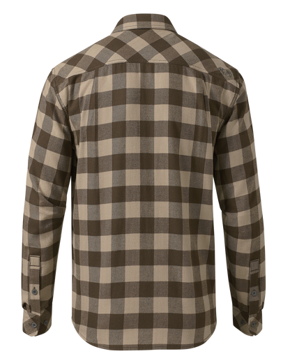 Outlet Field Flannel Shirt | Brown Buffalo Check