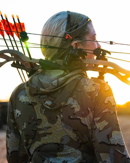 Women's Gila LS Hoodie | Black
