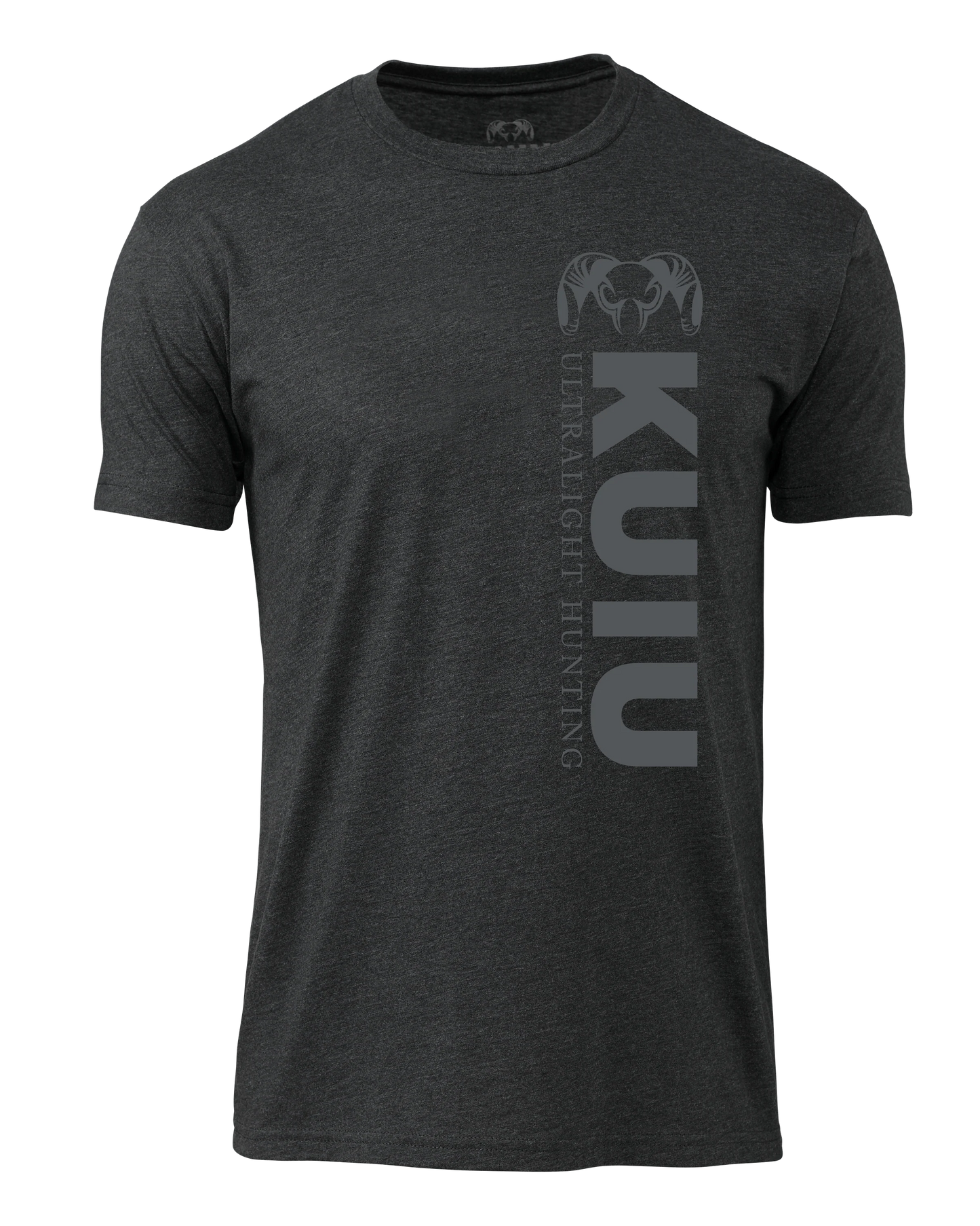 KUIU Solid Vertical T-Shirt | Charcoal