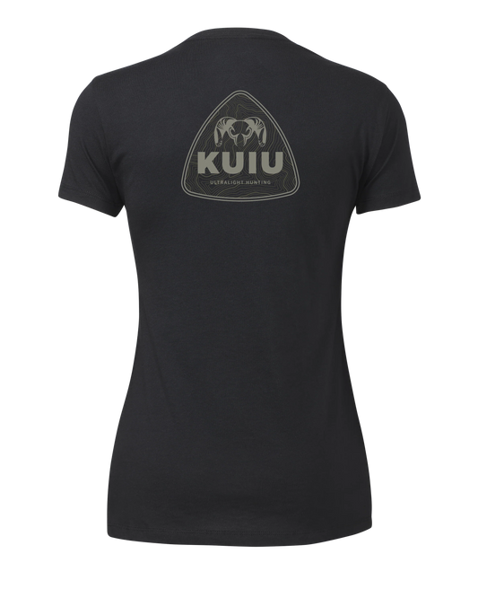 Outlet KUIU Women’s Topo Shield T-Shirt | Black