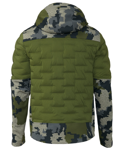 Axis Thermal Hybrid Hooded Jacket | Verde