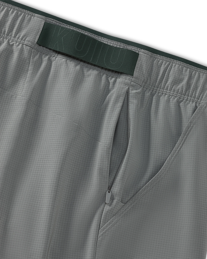 EnduroTrainer Lined 7″ Short | Dark Iron Tonal