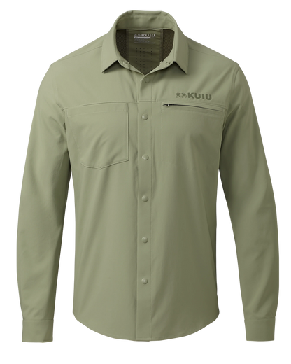Mesa Vented LS Snap Shirt | Buckbrush