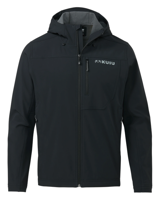 Alpine Hooded Jacket | Black