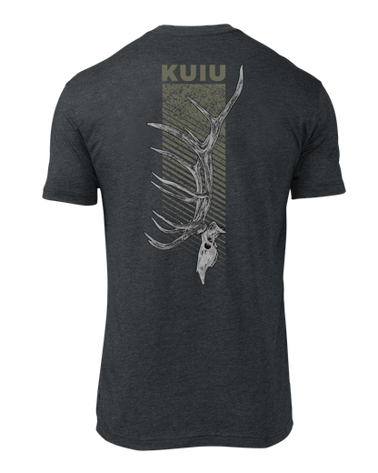 KUIU Elk Skull T-Shirt | Charcoal