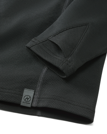 PRO Merino 200 Zip-T Hoodie | Black