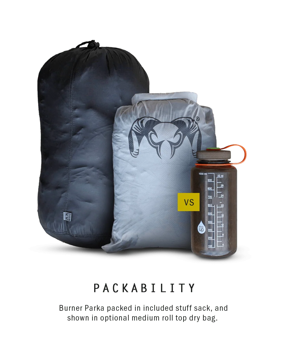 Super Down Burner Parka | Ash
