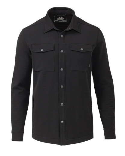 Blockfield Fleece Shirt Jacket | Black