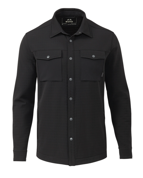 Blockfield Fleece Shirt Jacket | Black