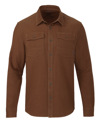 Outlet Field Flannel Shirt | Saddle