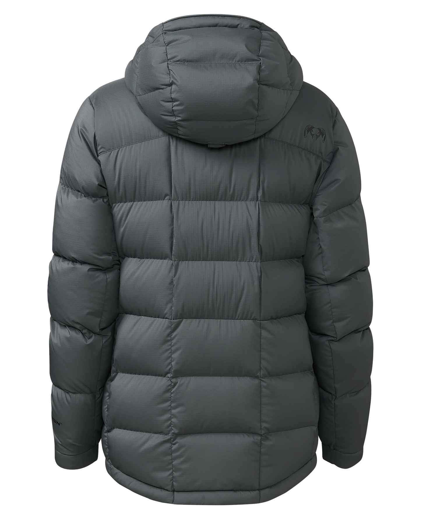 Women's Super Down PRO Hooded Jacket | Gunmetal