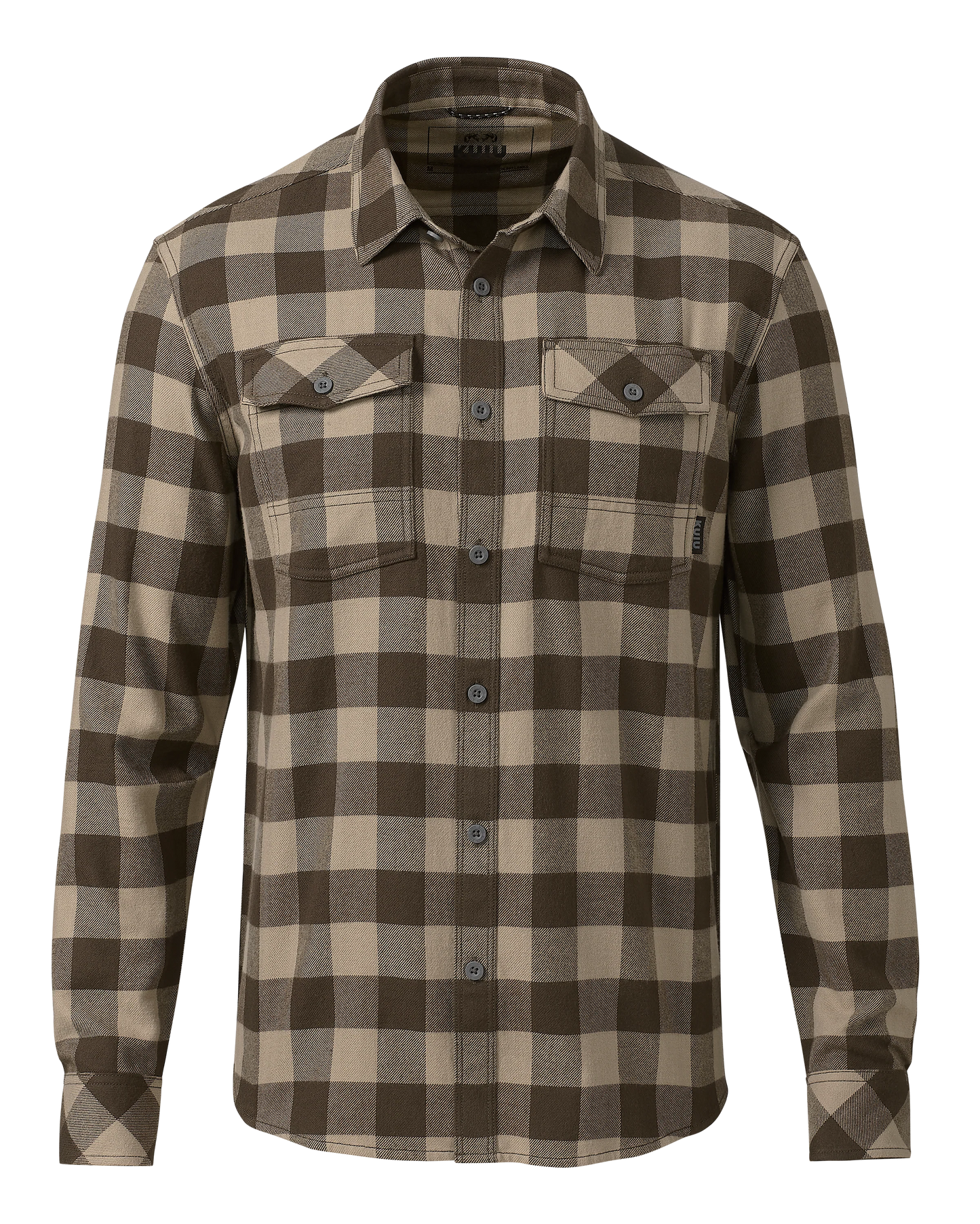 Outlet Field Flannel Shirt | Brown Buffalo Check
