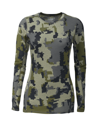 Women's ULTRA Merino 145 LS Crew | Verde