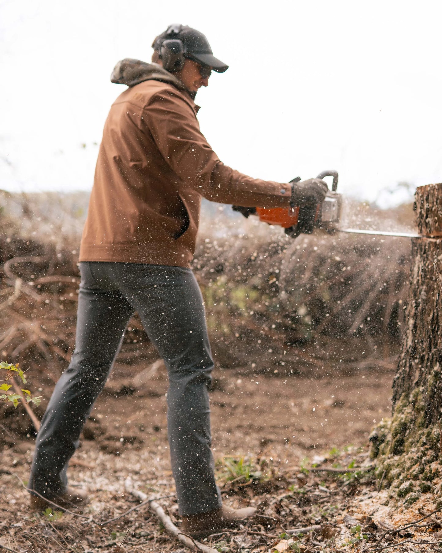 Outlet Brawley Canvas Jacket | Saddle