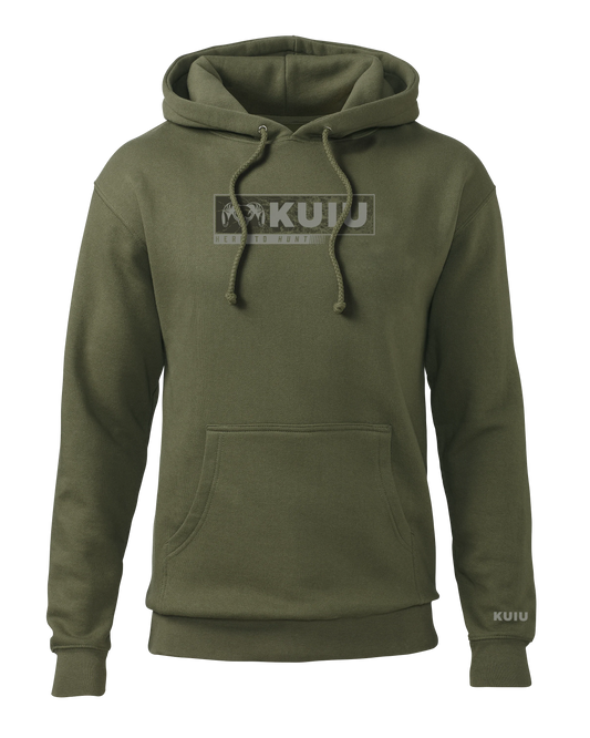 KUIU Here to Hunt Gritstone Hoodie | Army