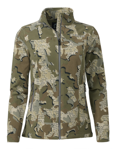 Women's Border Fleece Full Zip | Valo