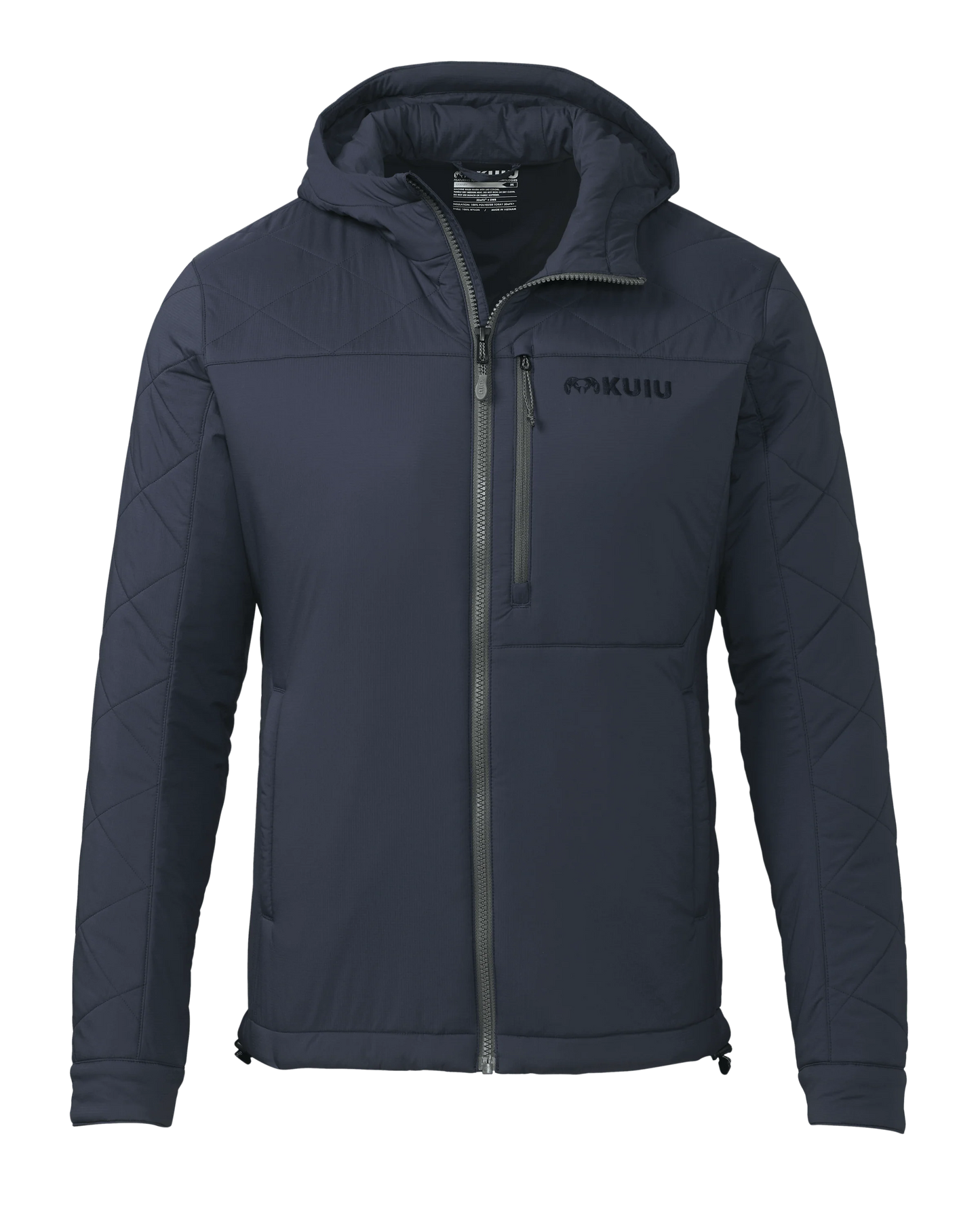 Outlet Granby Hooded Jacket | Steel Blue