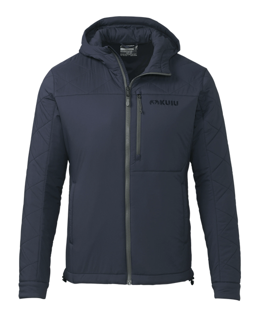 Outlet Granby Hooded Jacket | Steel Blue