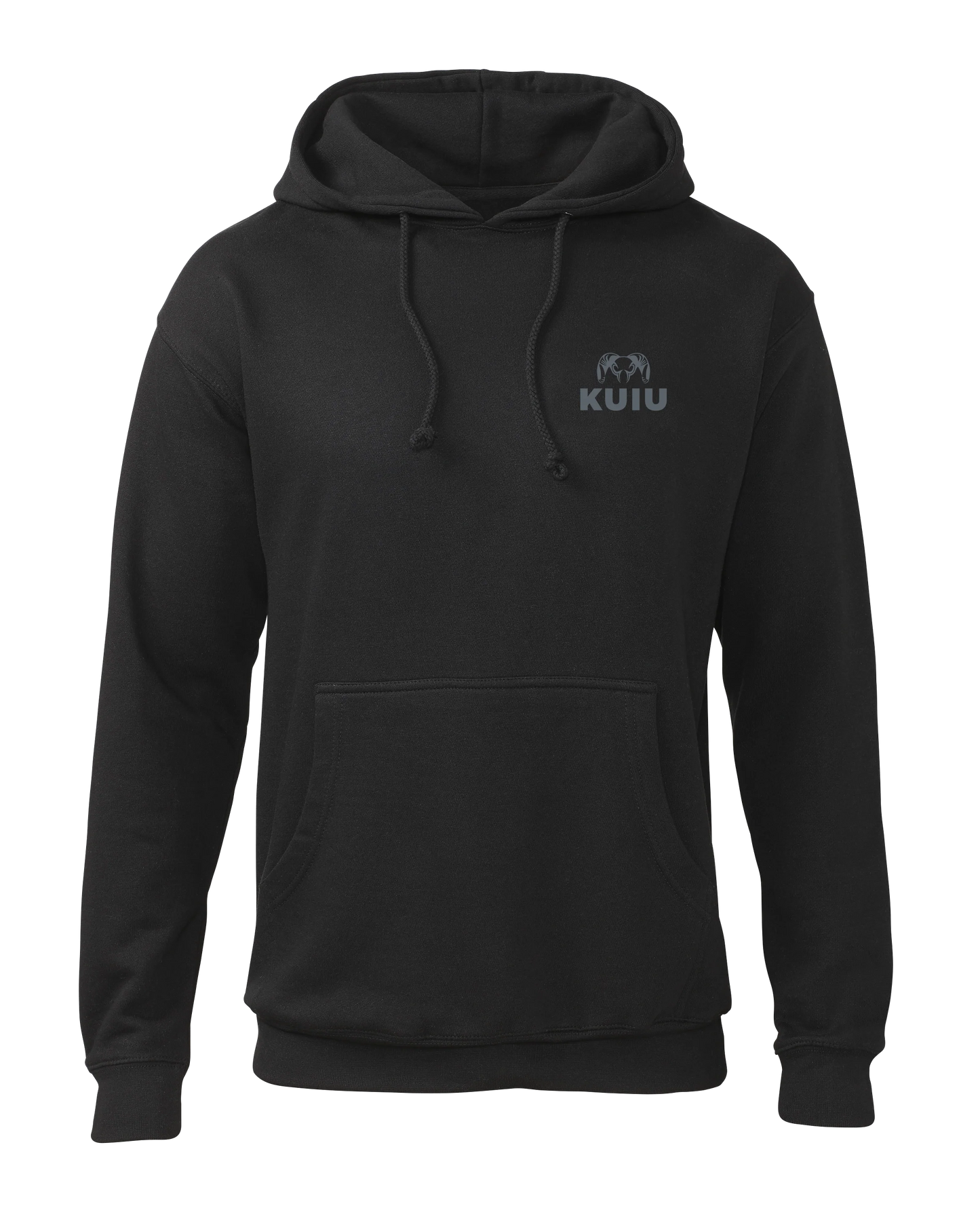 KUIU Topo Back Logo Hoodie | Black
