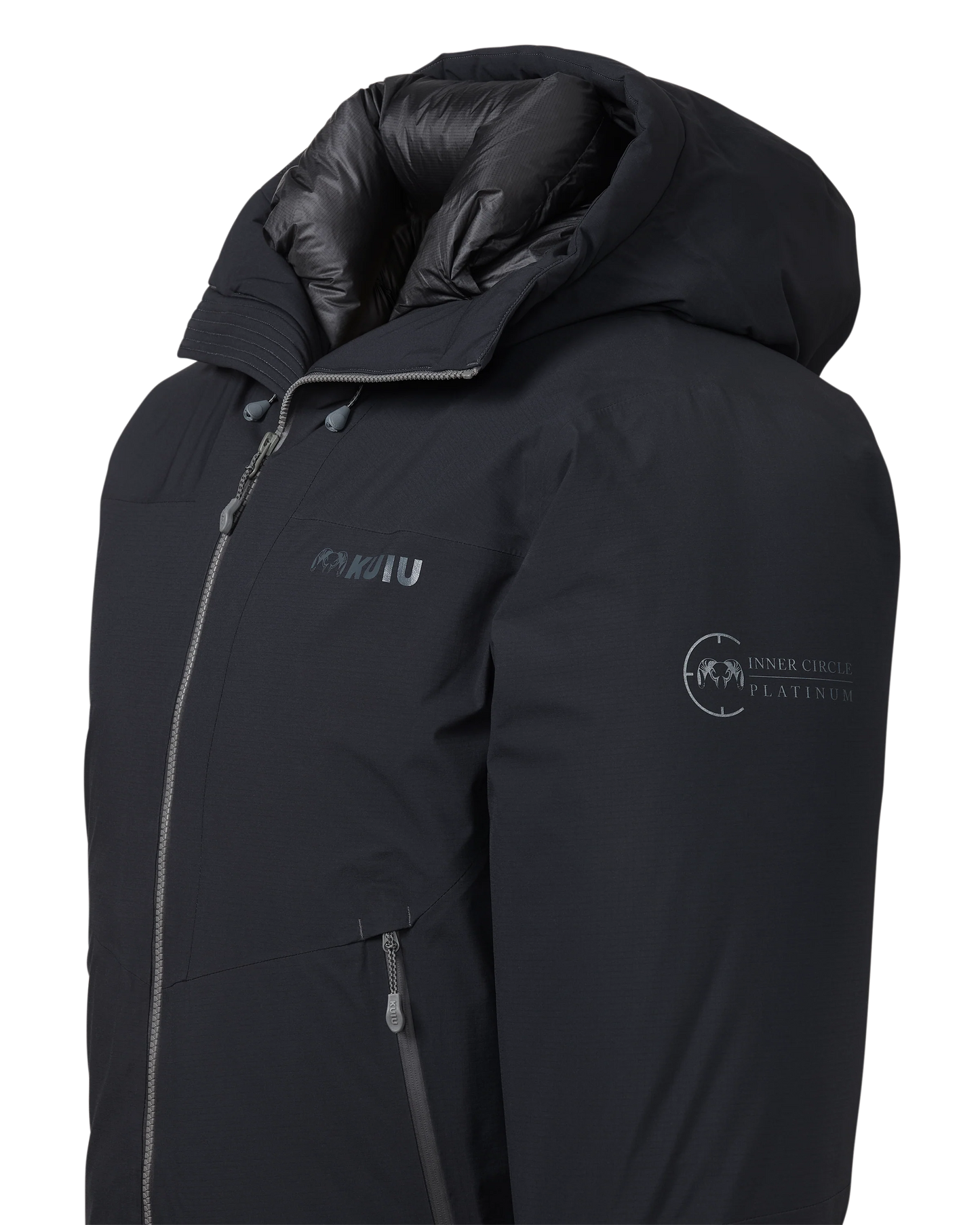 Super Down Burner Parka - Inner Circle Platinum Special Edition | Black