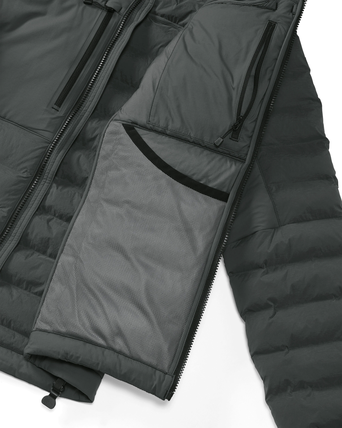 Outlet Flyway Insulated Hooded Jacket | Gunmetal