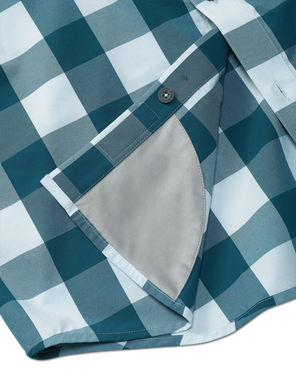 Borrego LS Shirt | Lake Plaid