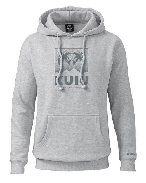 KUIU Topo Mountain Hoodie | Heather Grey