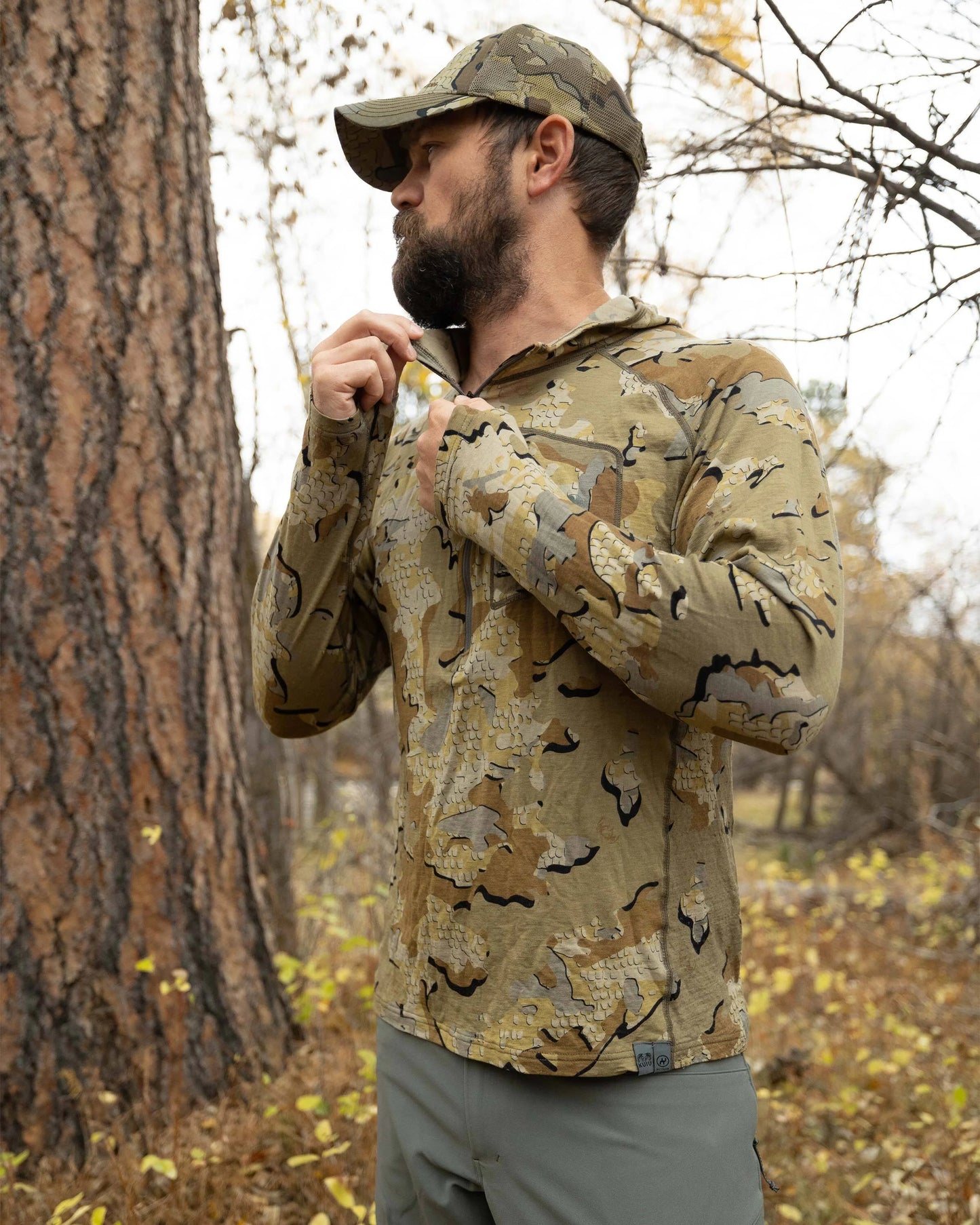 ULTRA Merino 145 Zip-T Hunting Hoodie | Vias