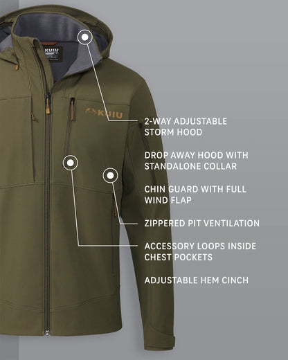 Guide PRO Hooded Jacket | Evergreen