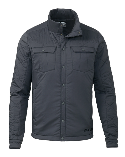 Base Camp Insulated Snap Shirt | Gunmetal