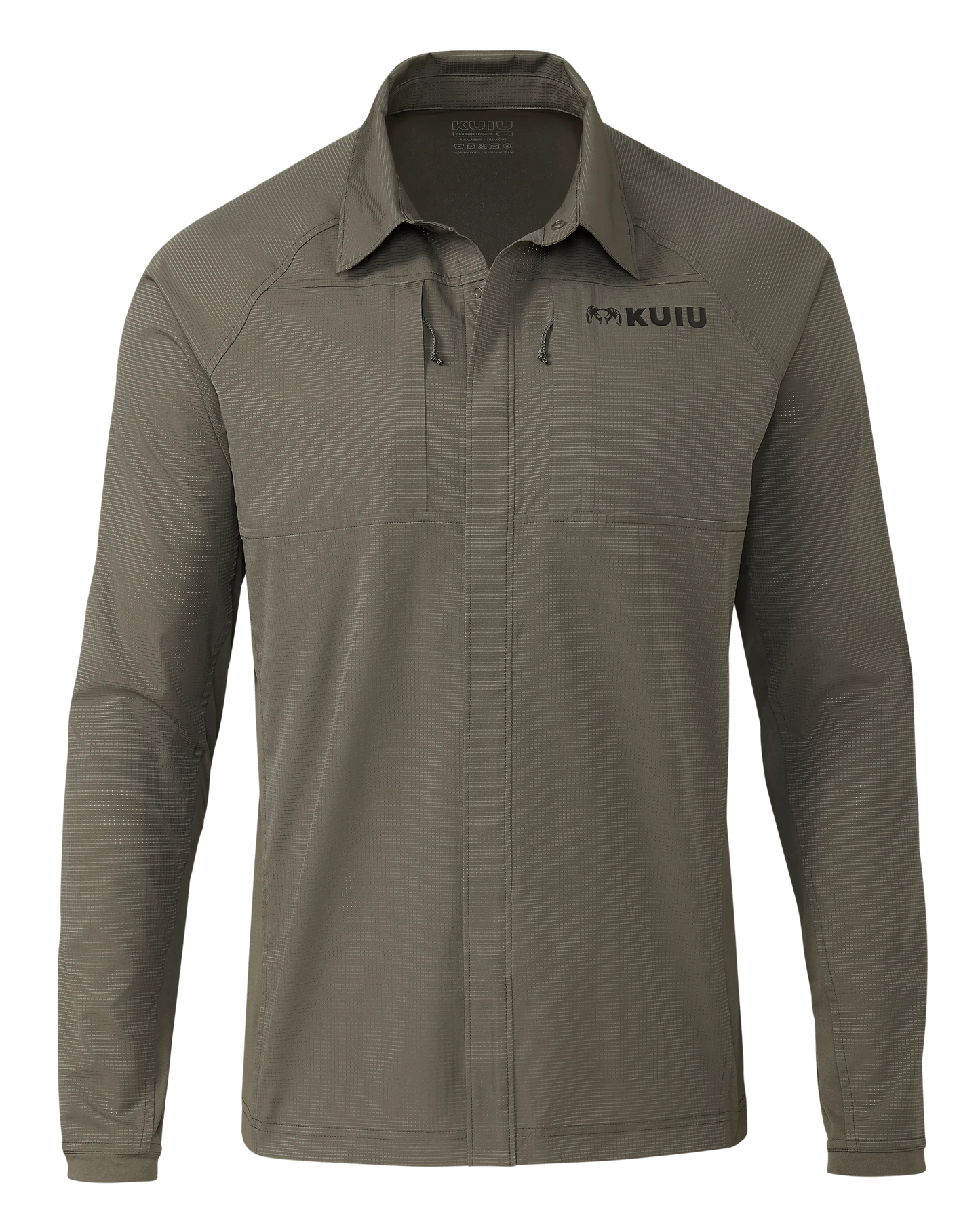 Tiburon Hybrid Snap Shirt | Ash