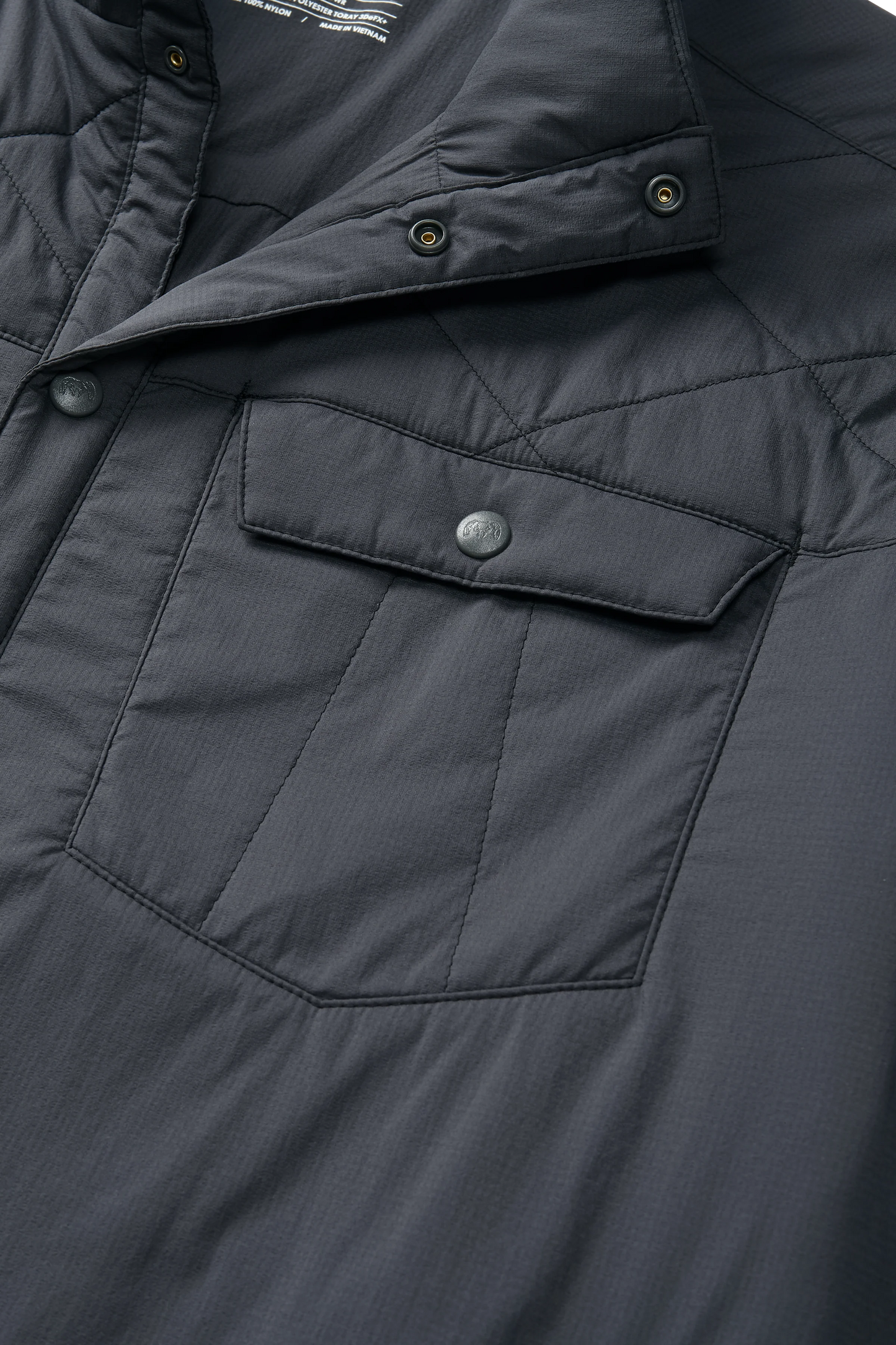 Base Camp Insulated Snap Shirt | Gunmetal
