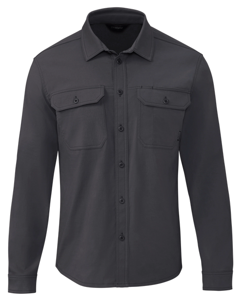 Outlet Motive LS Workgrade Shirt | Gunmetal