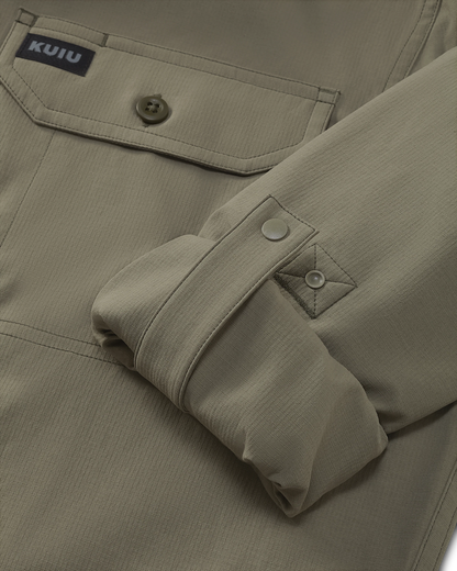 Gauge LS Work Shirt | Asphalt