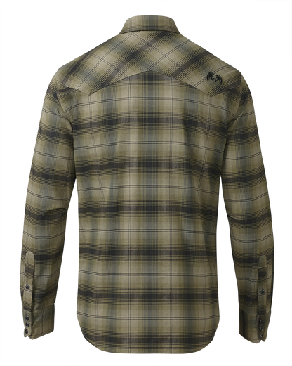 Laredo LS Shirt | Verde Ombre Plaid