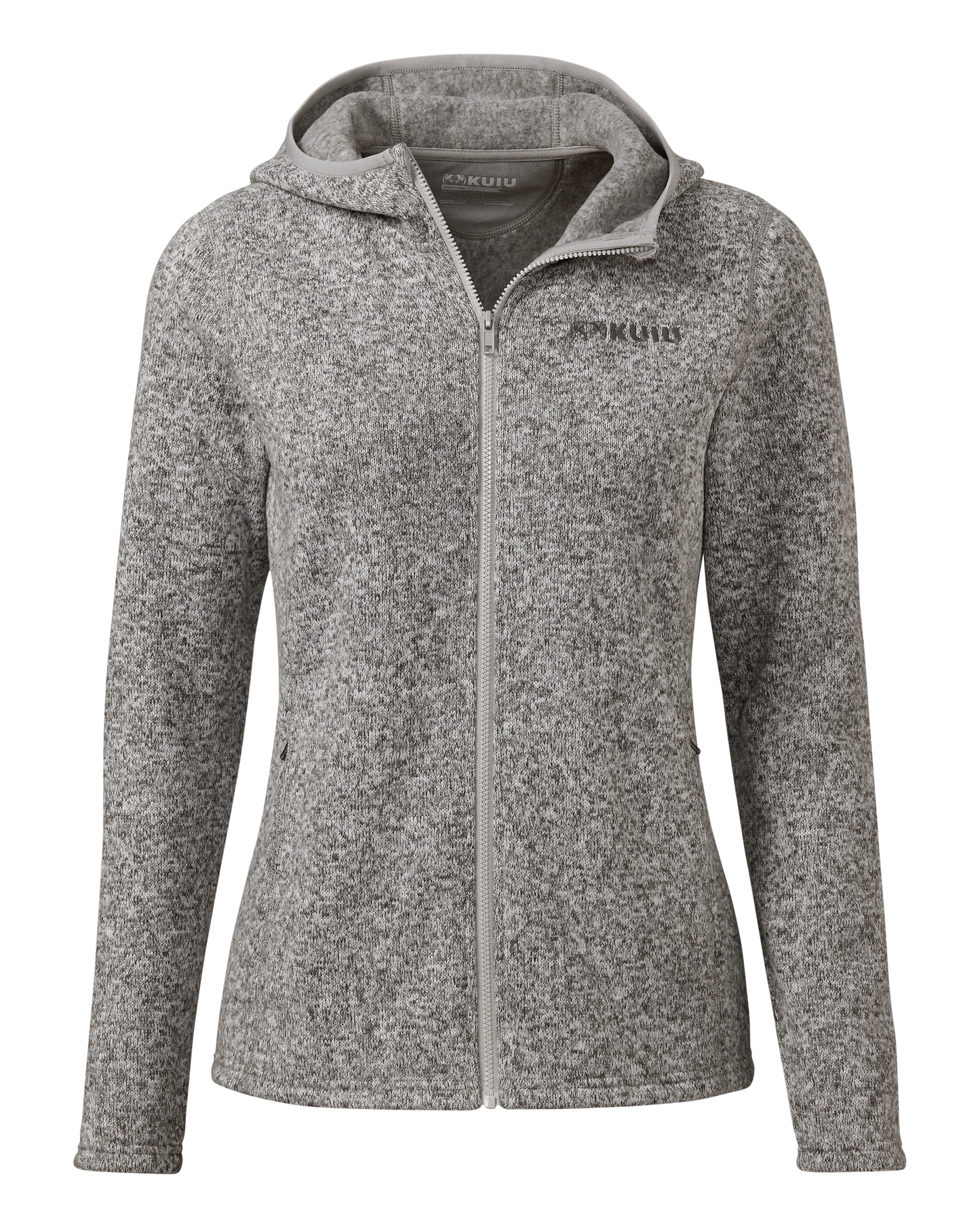 Women's Base Camp Hooded Sweater | Stone White Heather