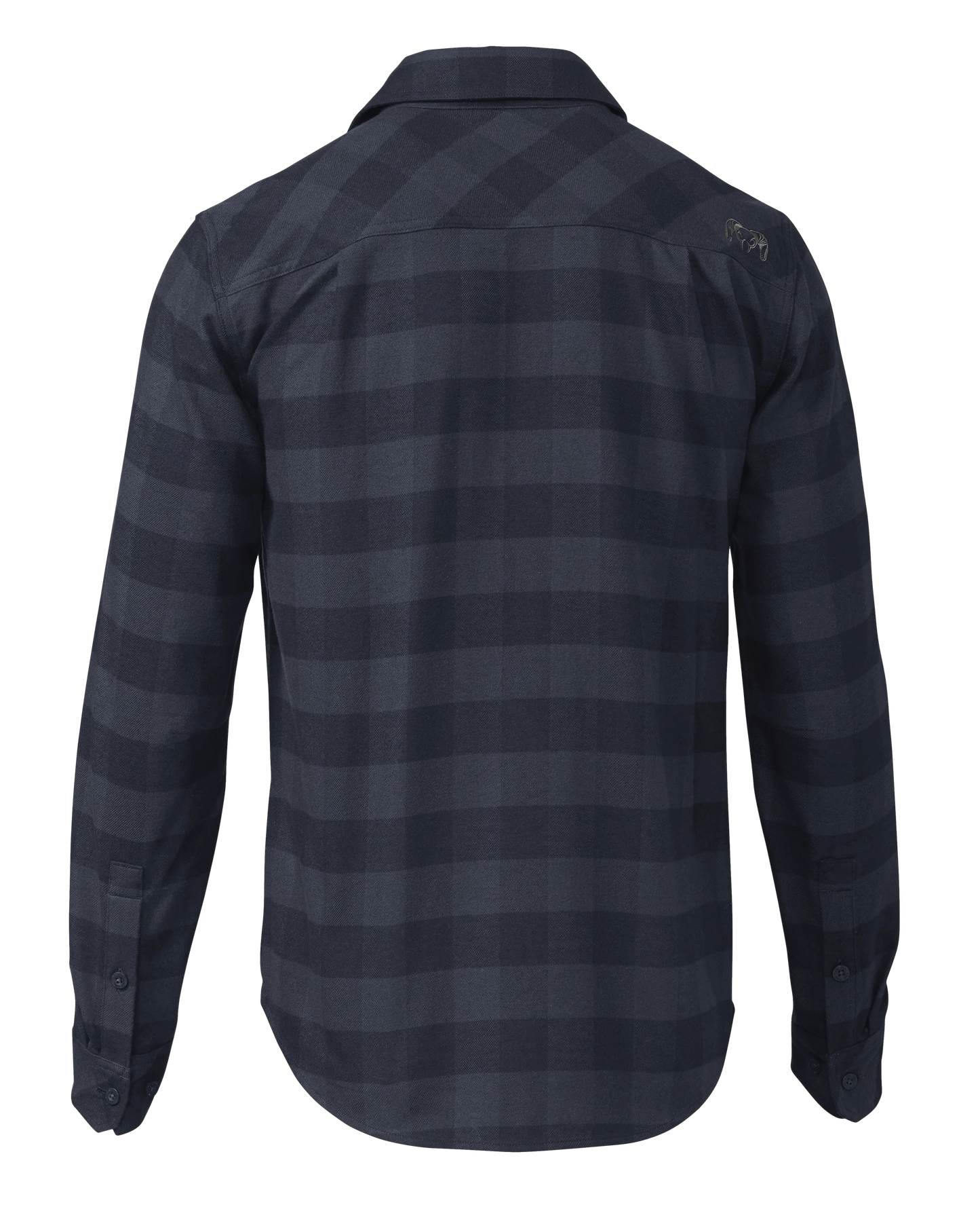 Outlet Field Flannel Shirt | Steel Blue Buffalo Check