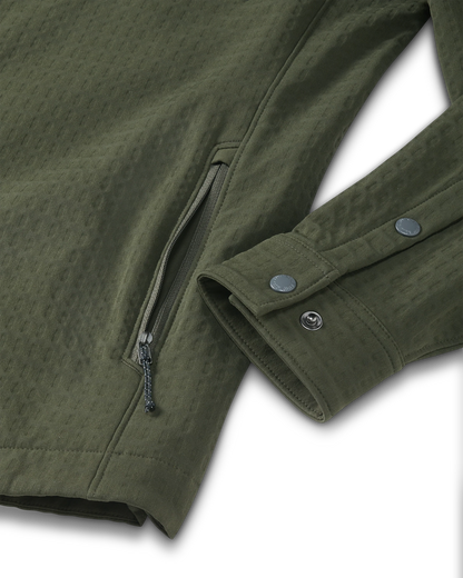 Outlet Blockfield Fleece Shirt Jacket | Wildwood