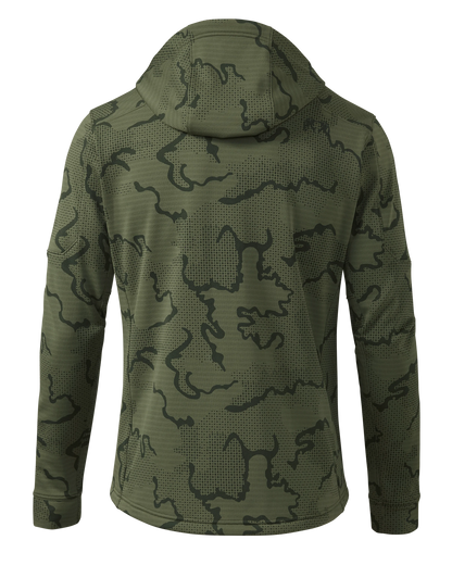Ridgepoint Fleece Hoodie | Olive Tonal