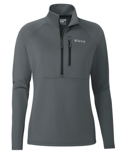 Women's StrongFleece 190 Zip-T | Gunmetal