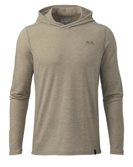 ULTRA Merino 120 LT LS Hoodie | Bone