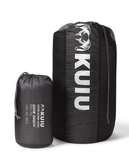 Super Down Altai 15° Sleeping Bag | Gunmetal