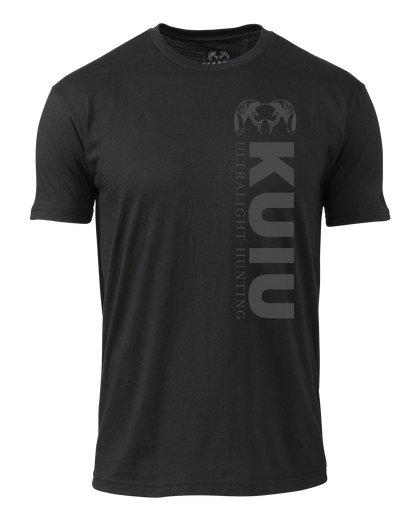 KUIU Solid Vertical T-Shirt | Black