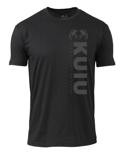 KUIU Solid Vertical T-Shirt | Black