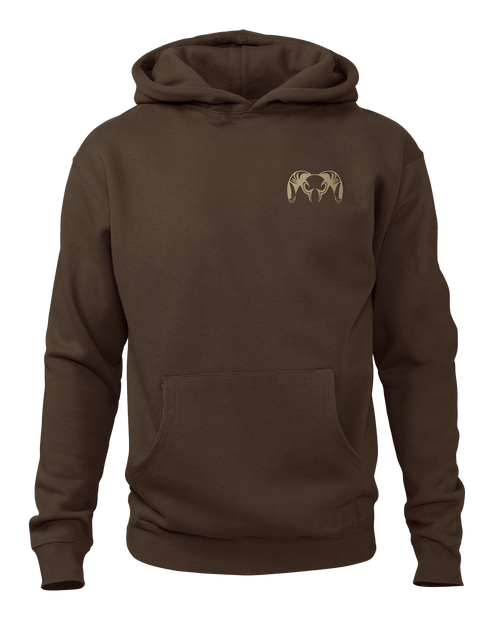 Workgrade Heavyweight Hoodie | Brown