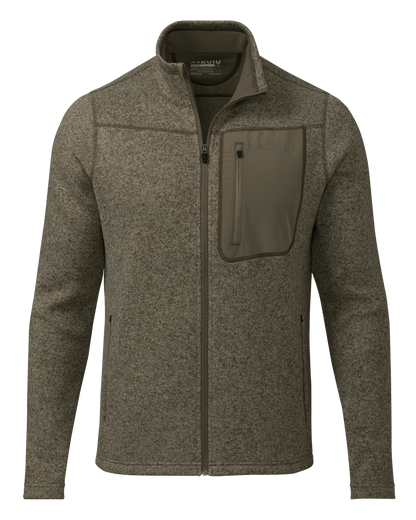 Base Camp Full Zip Sweater | Ash Heather
